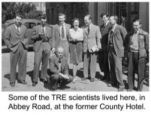 The County Hotel became home to many radar and telecommunication scientists after 1942