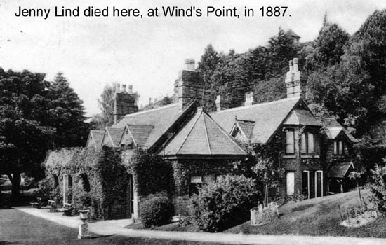 Wind's (or Wynd's Point) above Little Malvern