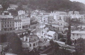 Photograph of Belle Vue Terrace from Priory Church tower