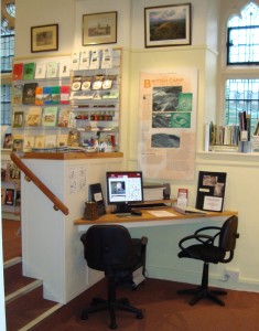 Museum shop and PowerPoint
