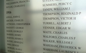 Malvern's Great War Roll of Honour