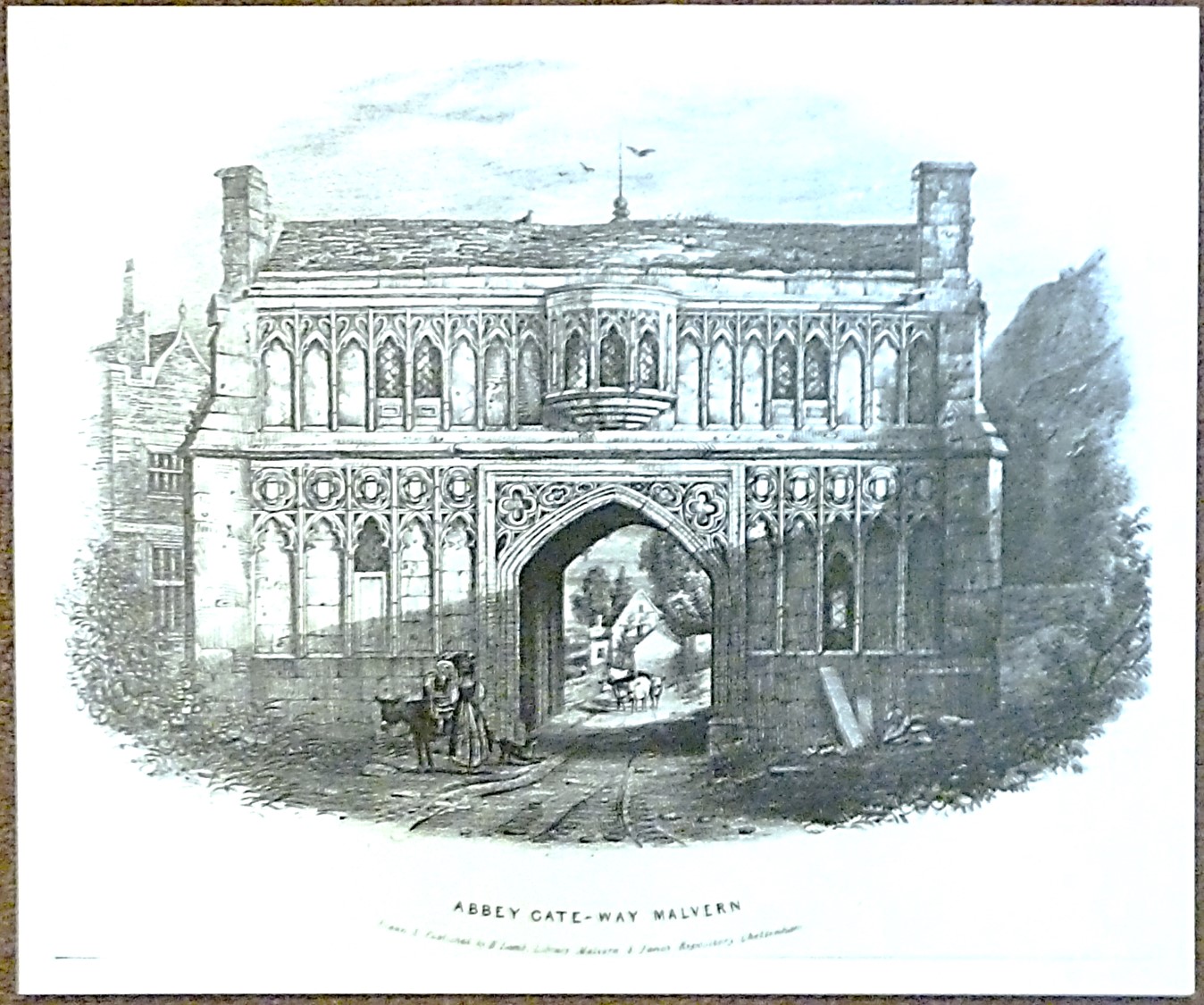 The museum has a large collection of prints, pictures, postcards and glass sides of the Malvern area